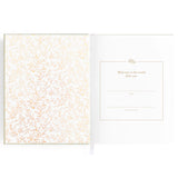 Baby Book Sage Stripe Boxed