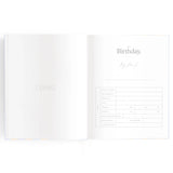 Baby Book Cloud Stripe Boxed