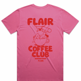 Flair - The Coffee Club Tee - Pink