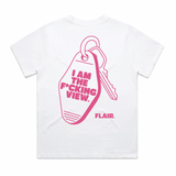 Flair - I Am The View Tee - White