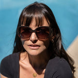 Locello Sunnies - Franca - Crystal Brown