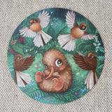 Puzzle - Fantail Flurry - Round