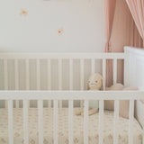 Fitted Cot Sheet Daisy