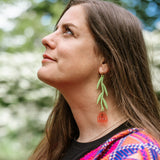 Flower Drops - Earrings