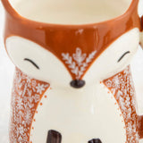 Folk Mug - Cozy Fox