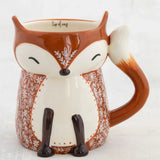 Folk Mug - Cozy Fox