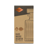 Glass Whisky Decanter - 850ml