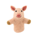 Finger Puppet-Felt Pig