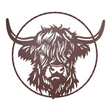 Highland Cow Rustic