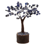 Lapis Lazuli Crystal Tree Neem Base 19cm