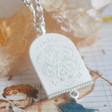 Gemini Zodiac Necklace - Silver