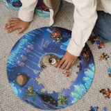 Puzzle - Glowworm Glitter Critter - Round