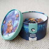 Puzzle - Glowworm Glitter Critter - Round