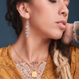 Virgo Zodiac Necklace - Gold