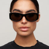 Otra Sunnies - Grace - Black/Smoke