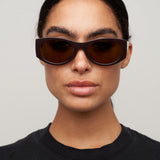 Otra Sunnies - Grace - Dark Chocolate/brown