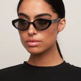 Otra Sunnies - Greta - Black/Smoke