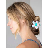 Flora Daisy Claw Clip - Rainbow