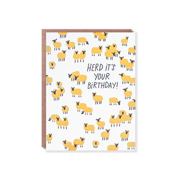 Herd It's Your Birthday - Card