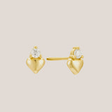 You Are Loved Studs - Gold