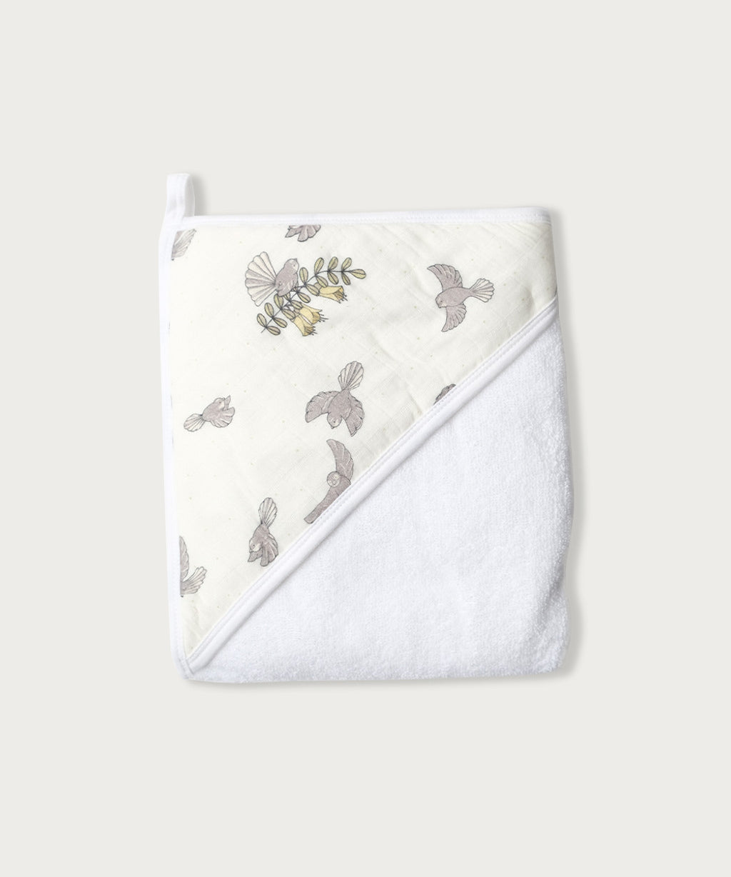 Terry Organic Hooded Baby Towel