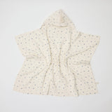 Organic Hooded Towel with Tassel Enchanted Garden