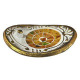Oval Mosaic Incense Dish - 6cm