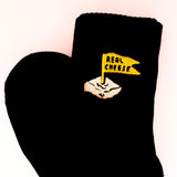 The Perch - Real Cheese - Socks - Black