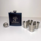 21st Birthday - Hip Flask