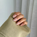 Pressing Nails - Daisy Tips (gel)