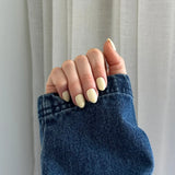 Pressing Nails - Butter Yellow Extra Short / Gel