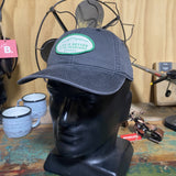 Life is Better - Faded Black Cap (Green Patch)