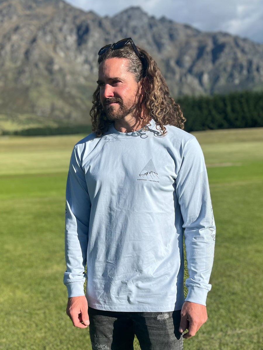 Life Is Better In The Mountains - Mens Lined LS Tee