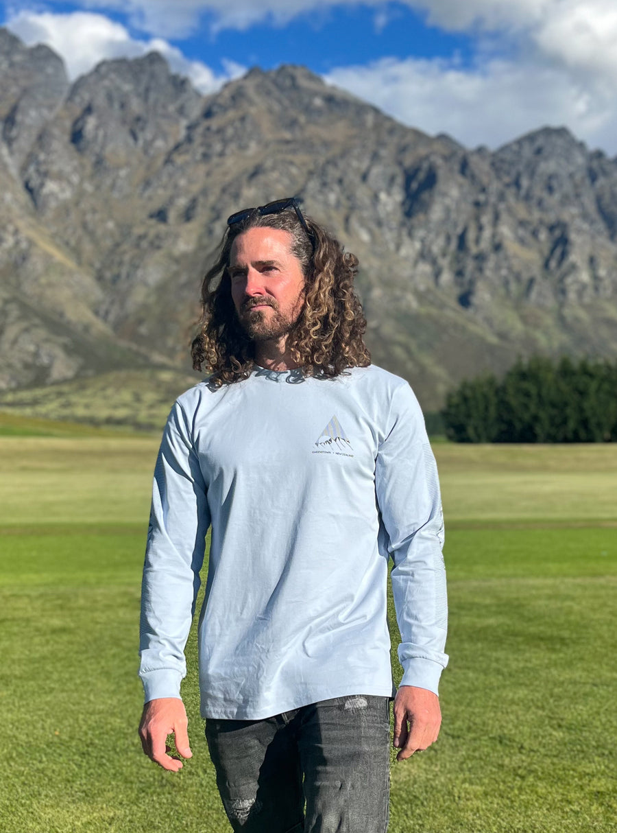 Life Is Better In The Mountains - Mens Lined LS Tee