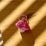 Toadstool Keychain