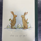What Did You Get? Christmas Card