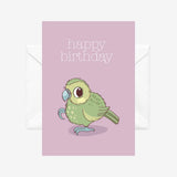 Card - Kākāpō Happy Birthday