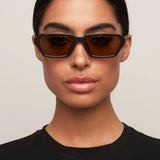 Otra Sunnies - Izzy - Dark Chocolate/ Brown