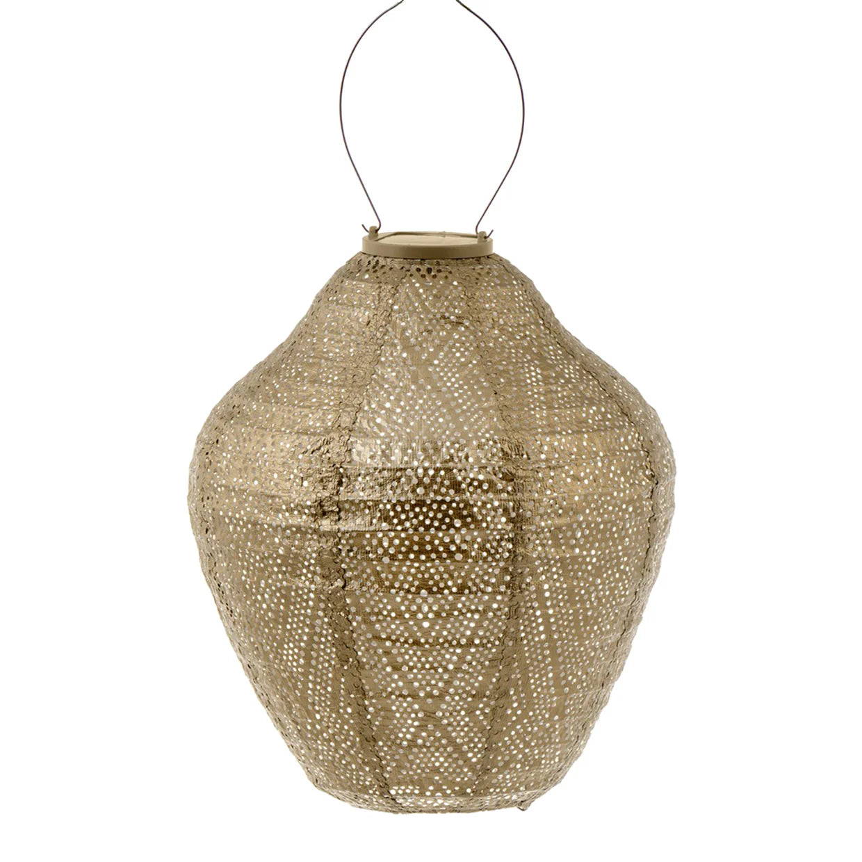 Outdoor LED Solar Lantern - Jar 30cm