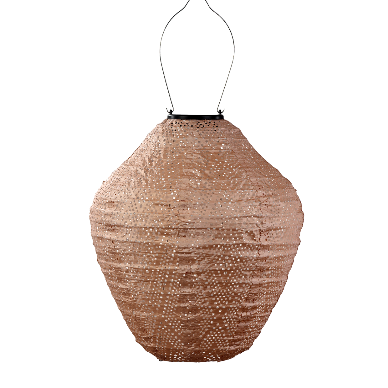 Outdoor LED Solar Lantern - Jar 30cm