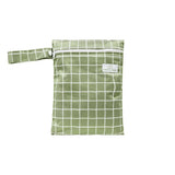 Medium Wet bag - Khaki Gingham