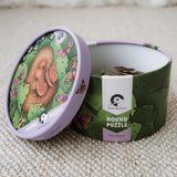 Puzzle - Kiwi Chick Nap - Round