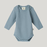 Long Sleeve Bodysuit - River / 0-3mnths