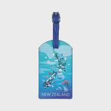 NZ Map & Icons - Luggage Tag