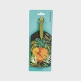 Kiwi Tropics - Black / Luggage Tag