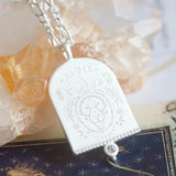 Leo Zodiac Necklace - Silver