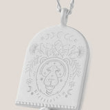 Leo Zodiac Necklace - Silver