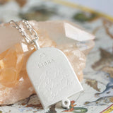 Libra Zodiac Necklace - Silver