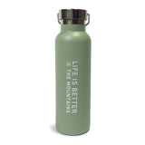 Life is Better - Drink Bottle - Stainless Steel Lid