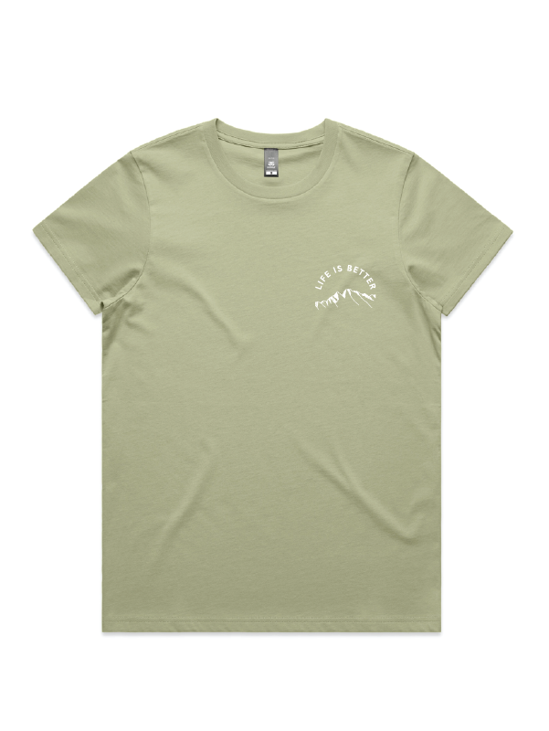 Life Is Better In The Mountains - Womens Tee